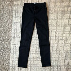 Paige Houston ultra skinny black jeans